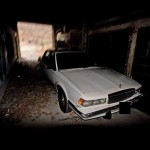 Gotta love an abandoned factory with drive in parking