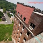 Staten Island Smash And Grab: The pilfered apartment building.