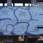 Abandoned 1925 vintage Staten Island Rapid Transit car 353 – 2003.