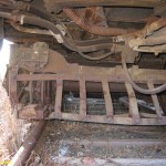 Abandoned 1925 vintage Staten Island Rapid Transit car 353 – 2003.