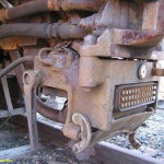 Abandoned 1925 vintage Staten Island Rapid Transit car 353 – 2003.