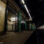 The abandoned Canal Street J/M/Z platform