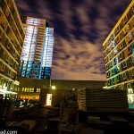 Views from the first Hunters Point South high rise