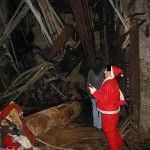 Greenpoint Terminal Warehouses:  Santa Attacks.