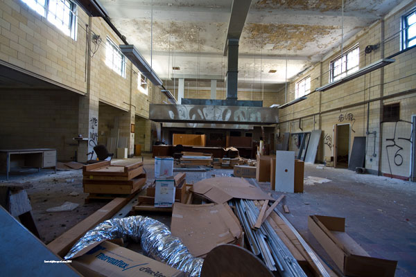 Abandoned Cafeteria 