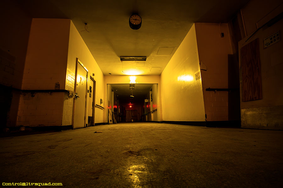 Dead Goldwater hallways. 
