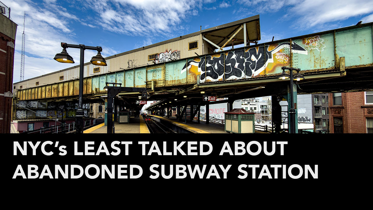 The Abandoned Elevated Myrtle Avenue station.